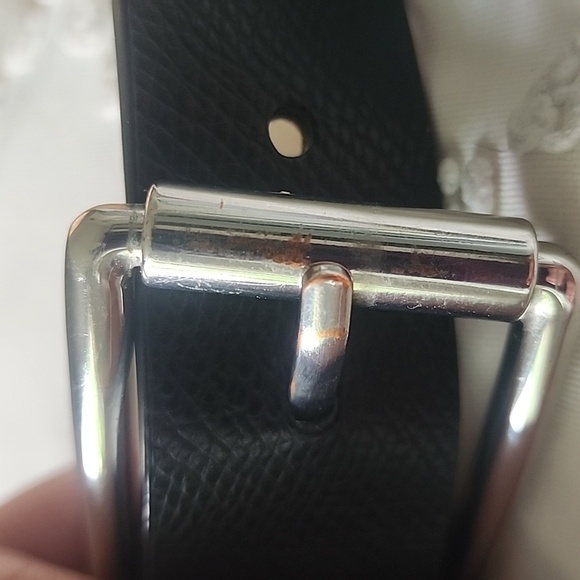 Black Leather Belt Michael Kors Size Small